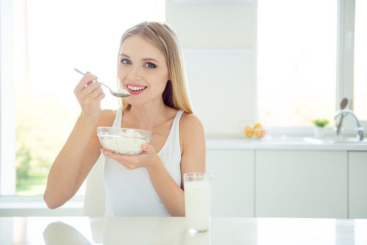 Diēta uz piena un biezpiena svara zaudēšanai